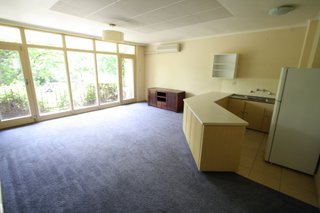 Living and kitchen