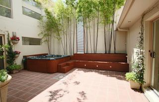 Courtyard with Outdoor spa