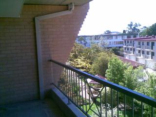 Balcony and gardens