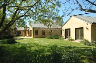 Studio, main residence & guest bedroom