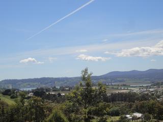 The view of Legana and the river.                    towards the