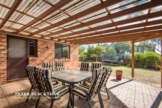 Covered entertaining area