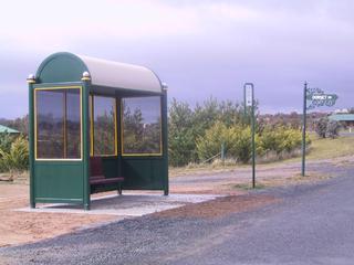 School bus stop