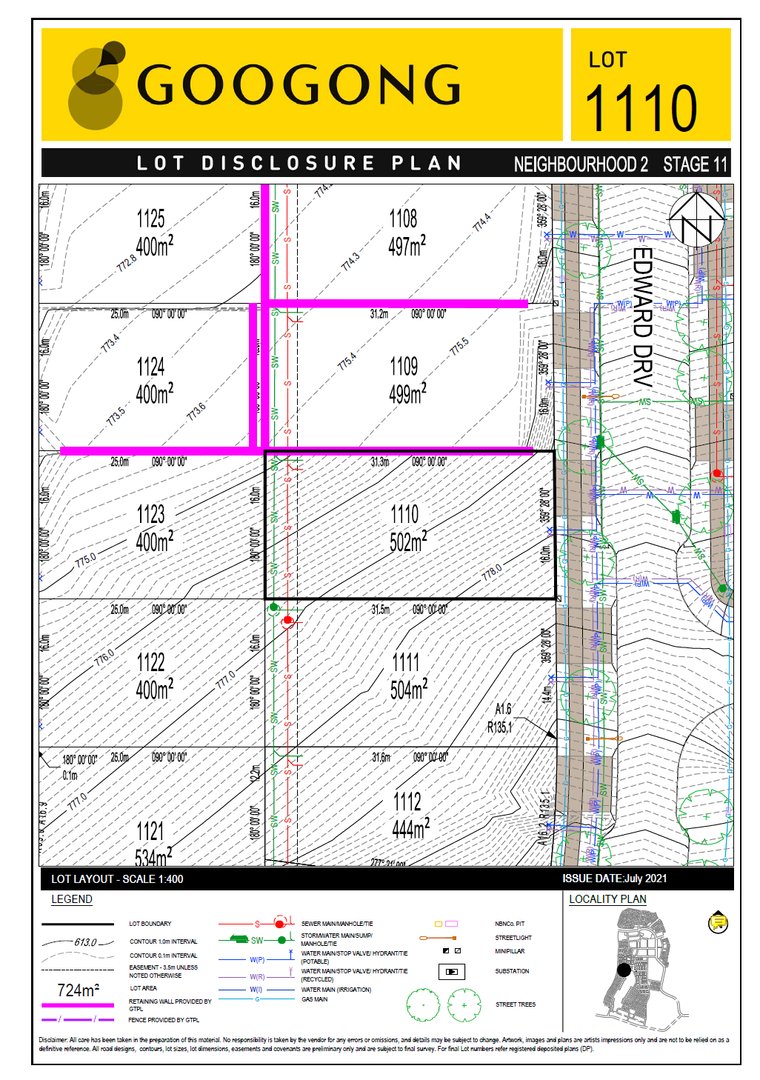 Lot 1110 Edward Drive, Googong NSW 2620 Allhomes
