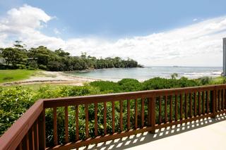 View from Balcony to Garden Bay