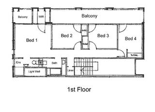 1st Floor Plan