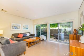 Family room to front courtyard