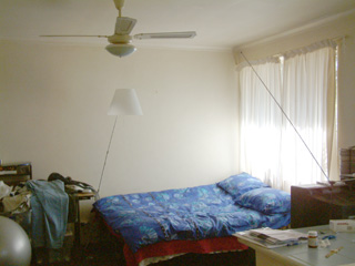 Living, bed area