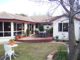 Rear of house