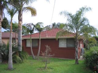 Side view of house