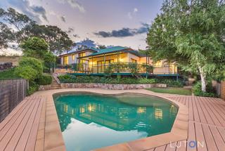 View from pool to rear of House 