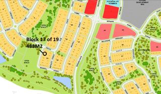 Map Outlining the location of the 17 of 19 Moncrieff