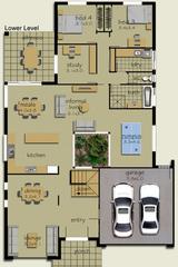 lower floor plan