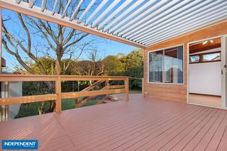 Deck with Vergola