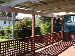 Sunny verandah