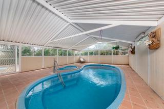 Indoor pool and spa