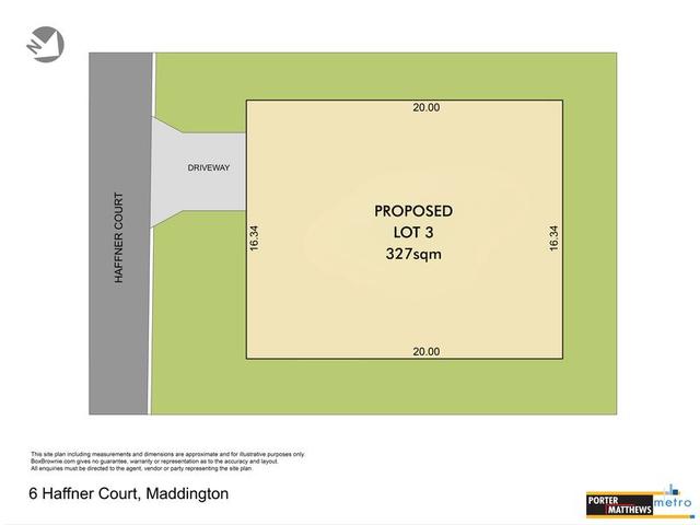 PROP LOT 3,6 Haffner Court, WA 6109