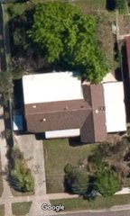 Aerial view in summer