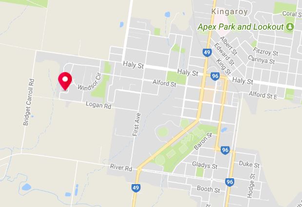 Map Of Kingaroy Qld 66 Buckingham Street, Kingaroy Qld 4610 | Allhomes