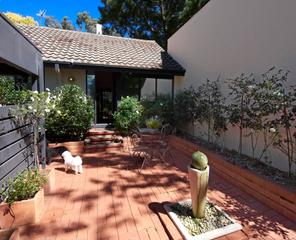 Front courtyard