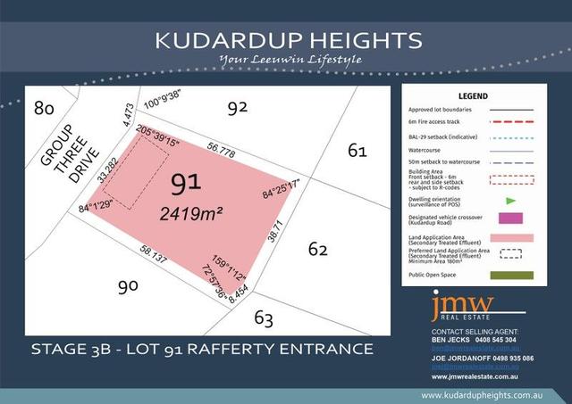 Lot 91/null Kudardup Heights, WA 6290