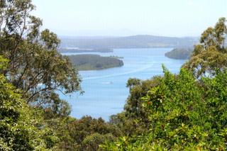 View from deck