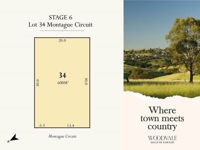 Lot 34 Montague Circuit, SA 5118