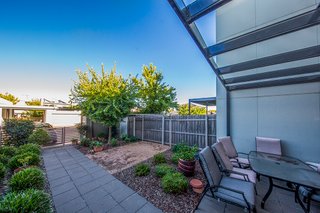 Rear courtyard