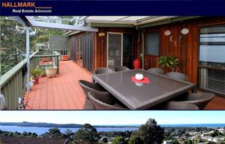 Back deck and view at 120 Hector McWilliam Drive, Tuross Head