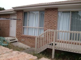 Rear of property