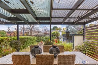 Front Covered Deck to Front Yard